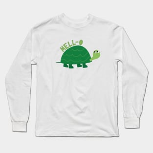 Mell-O Turtle Long Sleeve T-Shirt